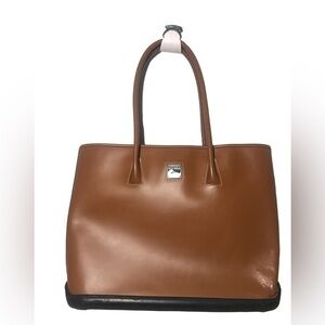 Dooney and Bourne tan leather Parasole handbag